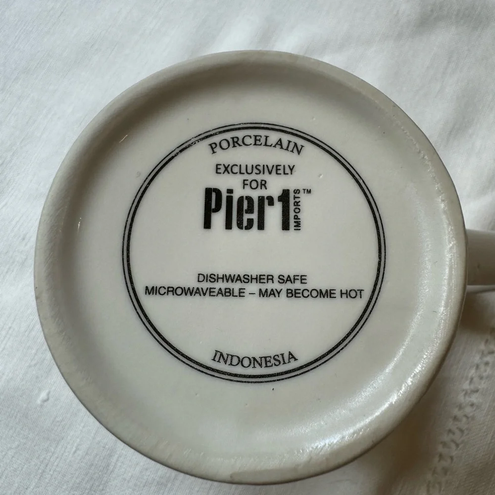 Pier 1 mug